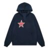 Trendy Vintage Print Hoodie