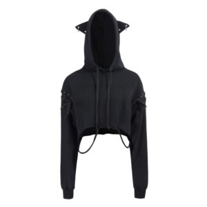 Fashion Forward Crop Hoodie