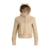 Cropped High-Quality Fabric Hoodie
